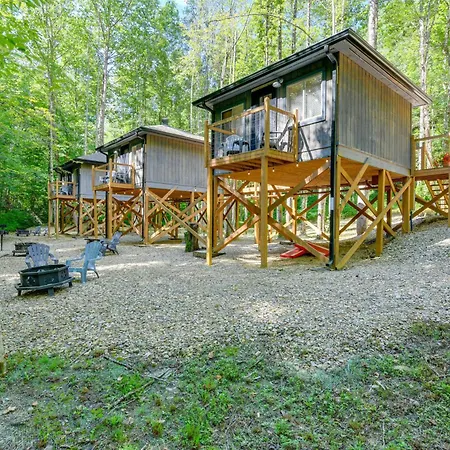 Cosby Wilderness Cabin Studio With Deck And Fire Pit
